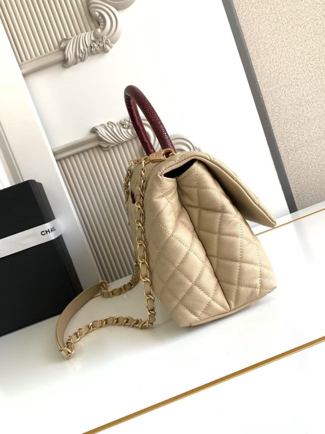 Chanel LARGE FLAP BAG WITH TOP HANDLE 92991-3