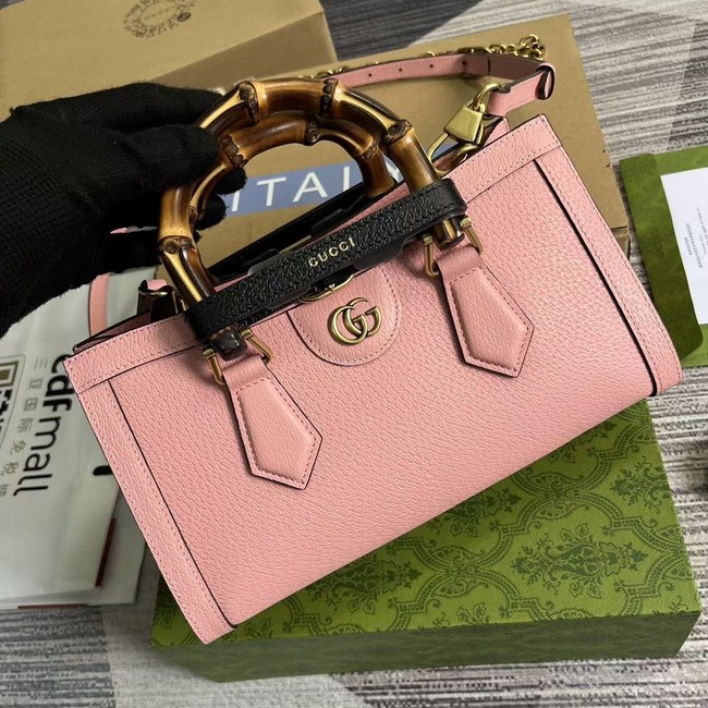 GUCCI DIANA SMALL SHOULDER BAG 735153 pink