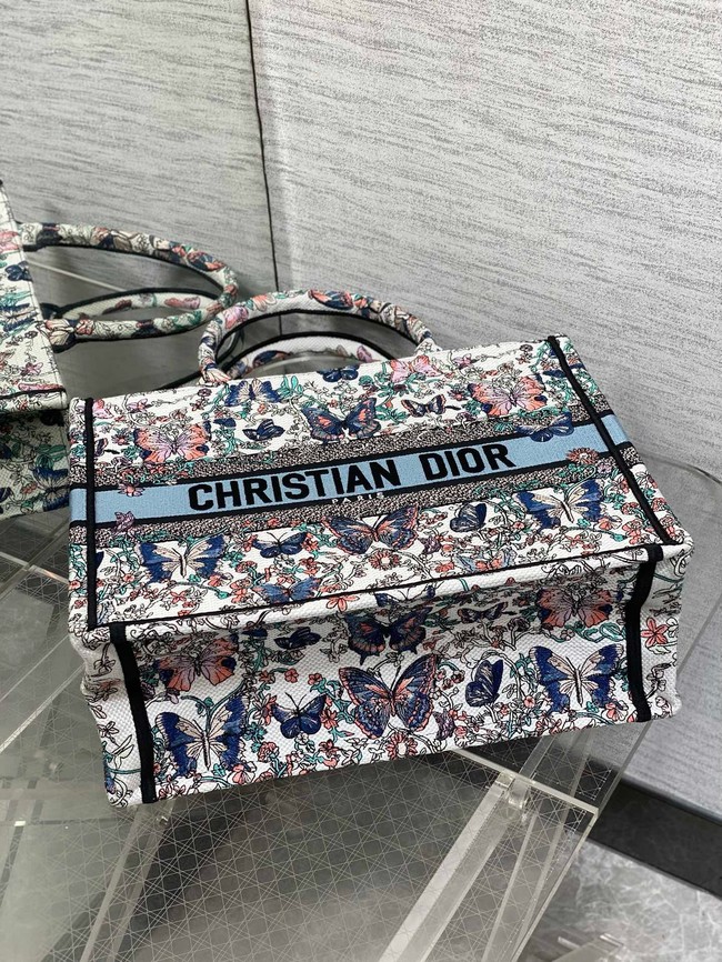 Medium Dior Book Tote Embroidery Embroidery M1296ZTDT-2