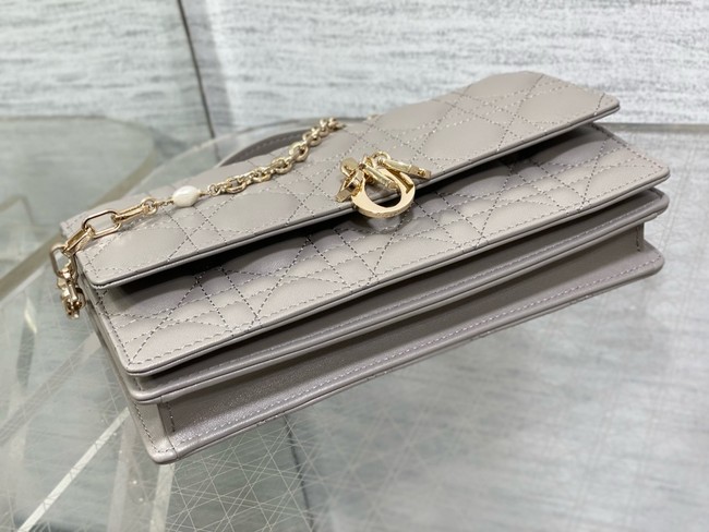 My Dior Mini Bag Cannage Lambskin S0980ONMJ gray