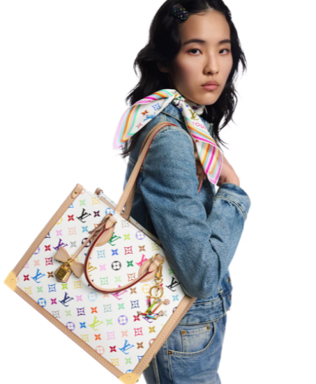 Louis Vuitton LV x TM OnTheGo MM COMING SOON M13079 white