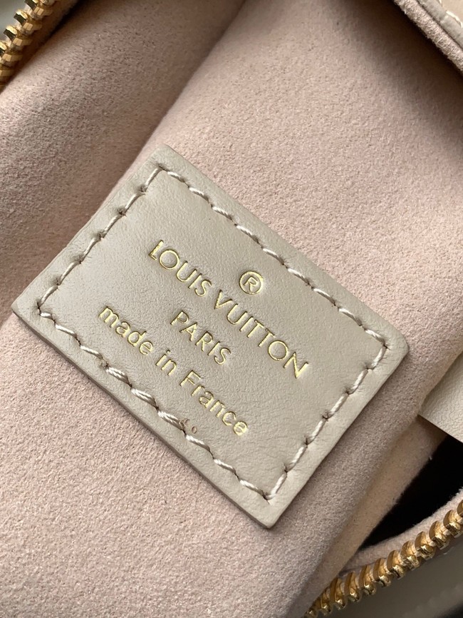 Louis Vuitton Monogram Empreinte Side Trunk MM M25160 Chalk