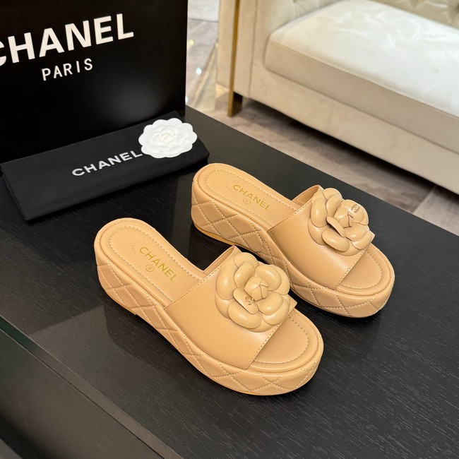 Chanel WOMENS Slippers High heels 7CM 44870-1