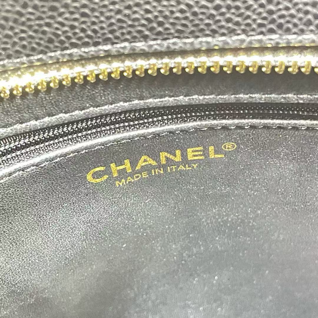 Chanel Grained Calfskin tote Bag AS5573 black