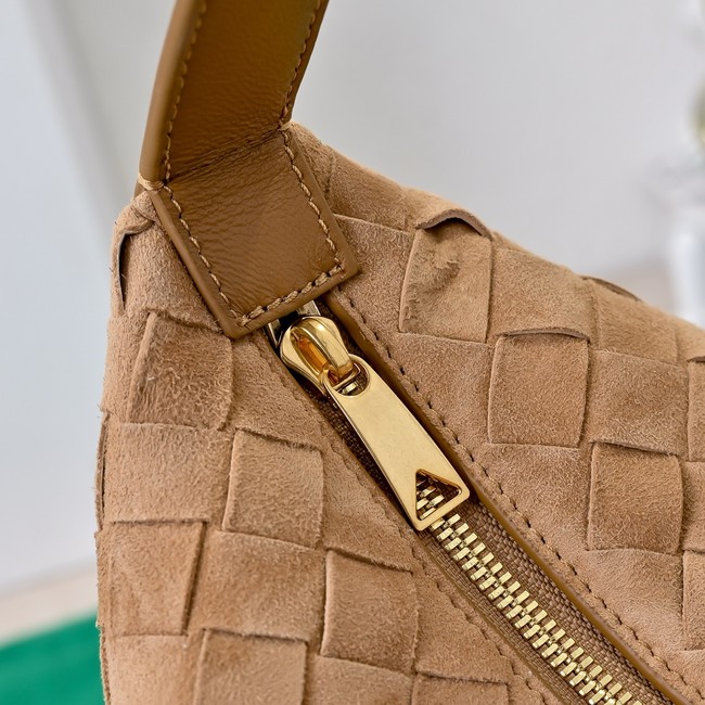 Bottega Veneta Mini Wallace Suede 754443 brown