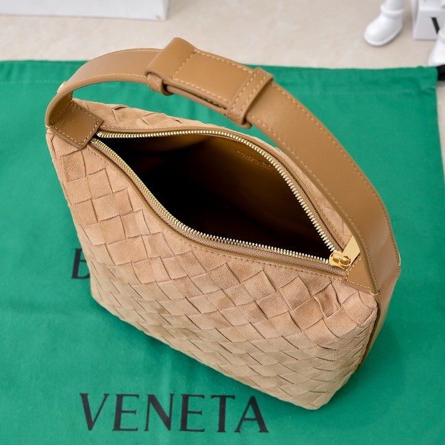 Bottega Veneta Mini Wallace Suede 754443 brown