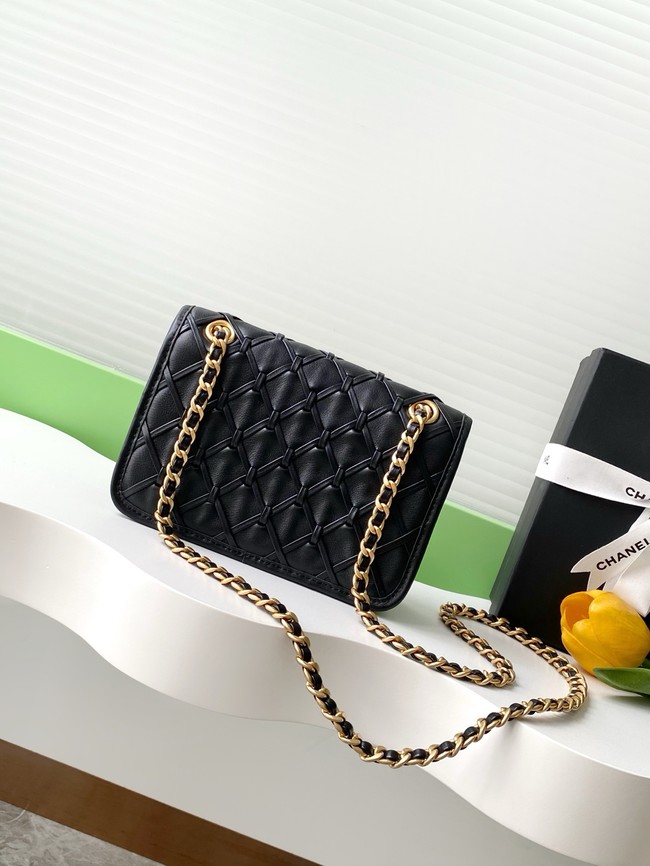 Chanel Mini flap bag AS4797 black
