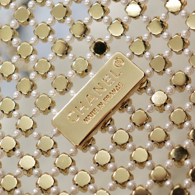 Chanel Mini flap bag AS4961 black&gold