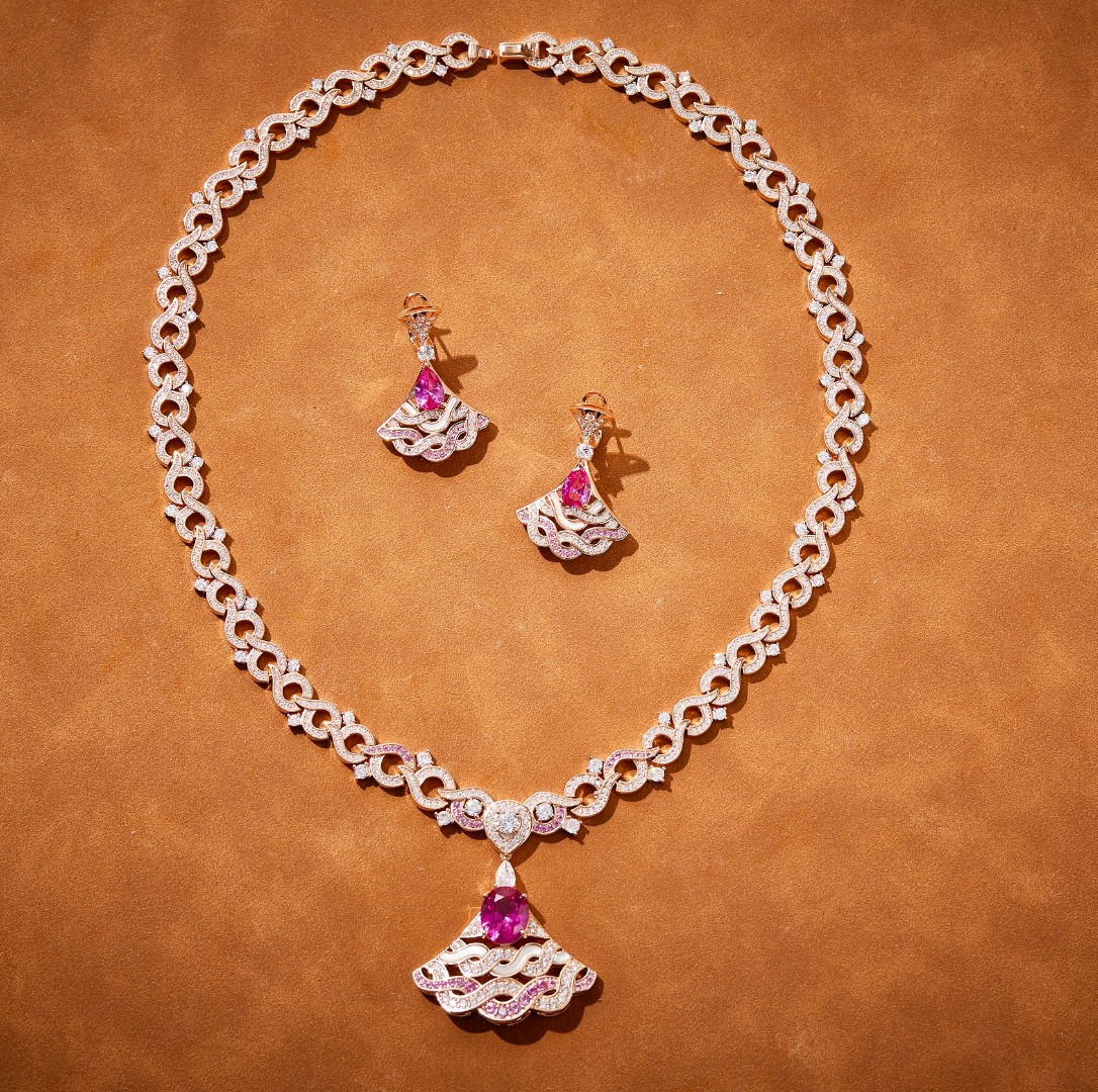 BVLGARI necklace&Earring CE16780