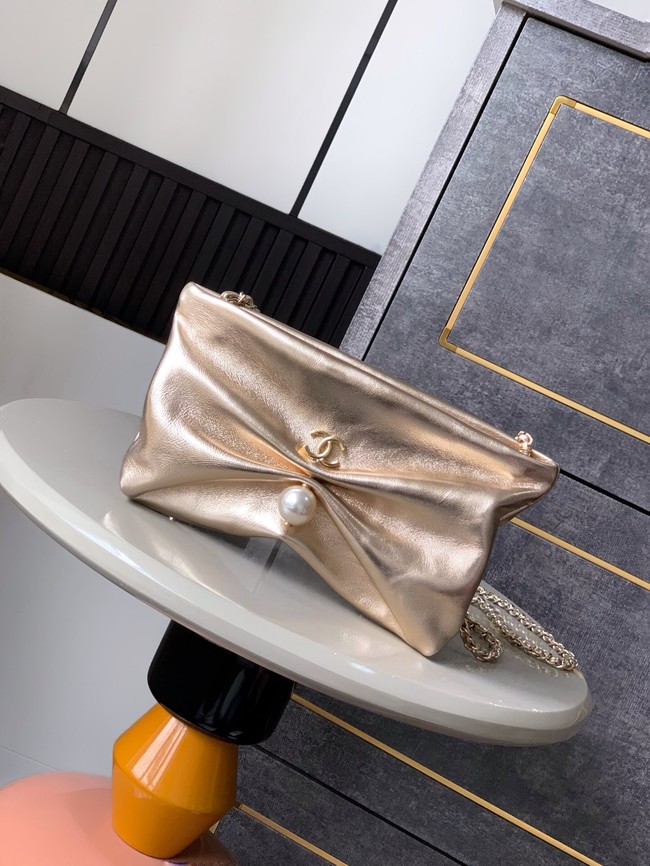 Chanel CLUTCH WITH CHAIN AP4613 gold