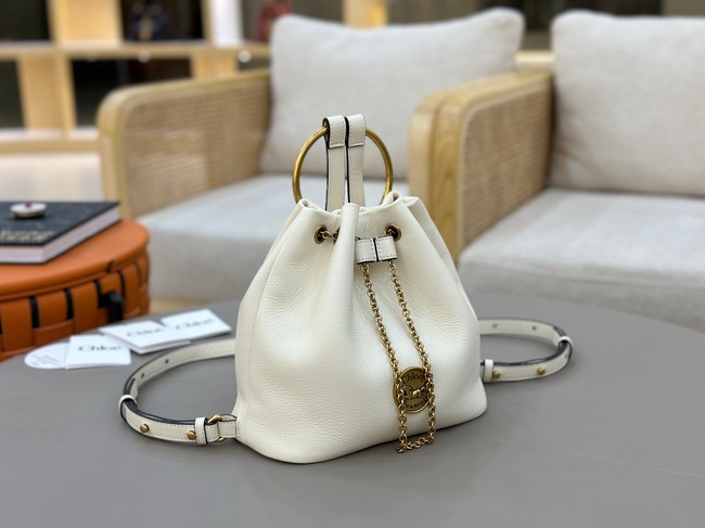 CHLOE leather shoulder bag 9965 white