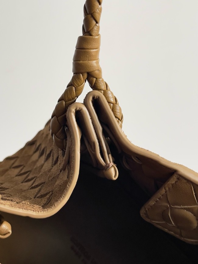 Bottega Veneta Suede Small Parachute 796569 brown