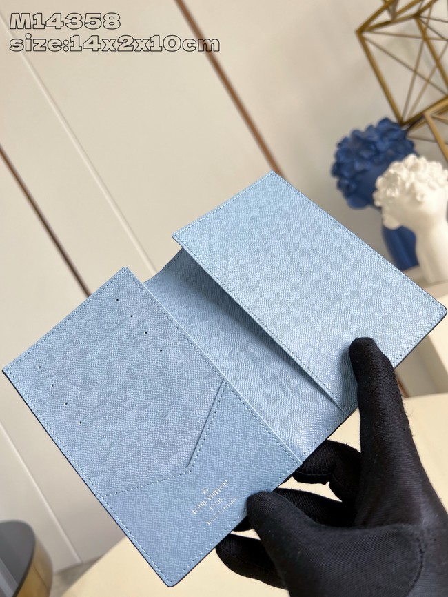 Louis Vuitton Passport Cover M14358 blue