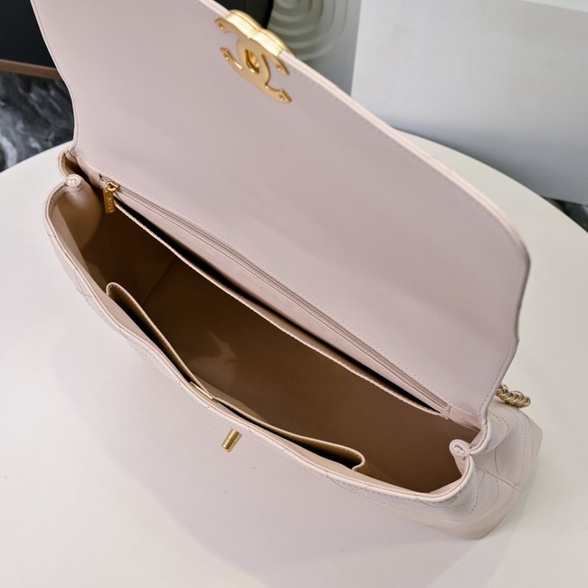 Chanel Medium FLAP BAG WITH TOP HANDLE AS5447 PINK
