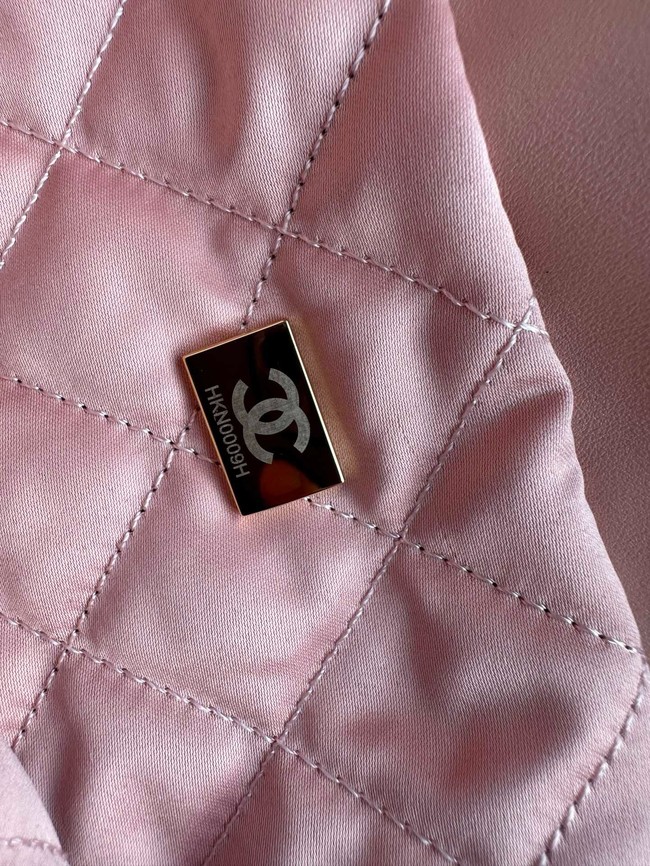 CHANEL 22 SMALL HANDBAG AS3260 pink