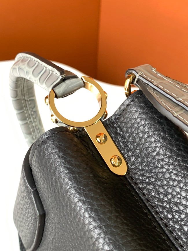 Louis Vuitton Capucines Mini M96498 black&gray