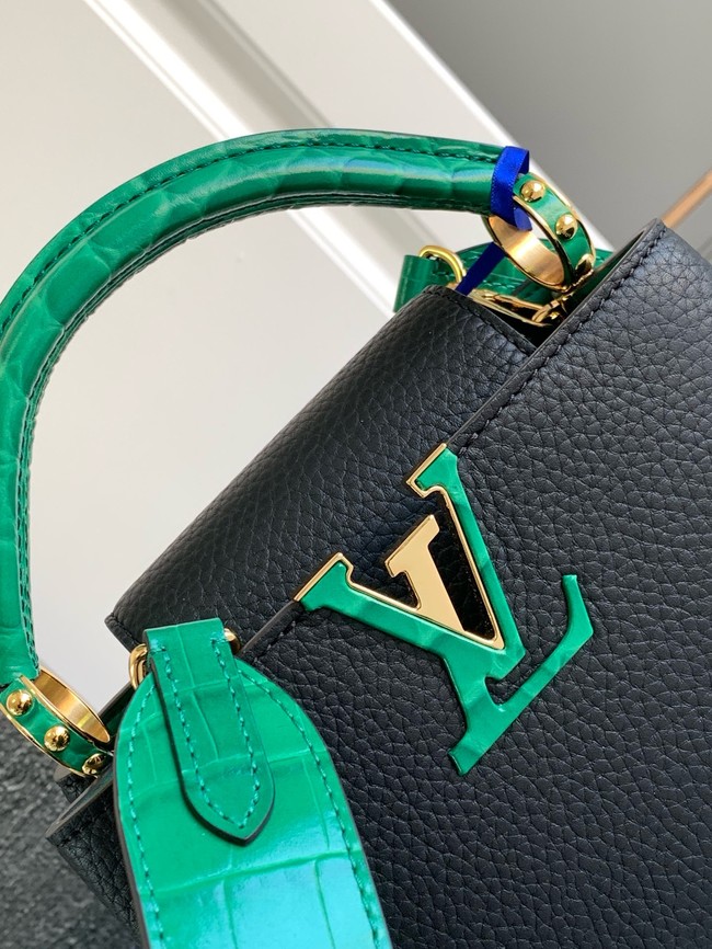 Louis Vuitton Capucines Mini M96498 black&green