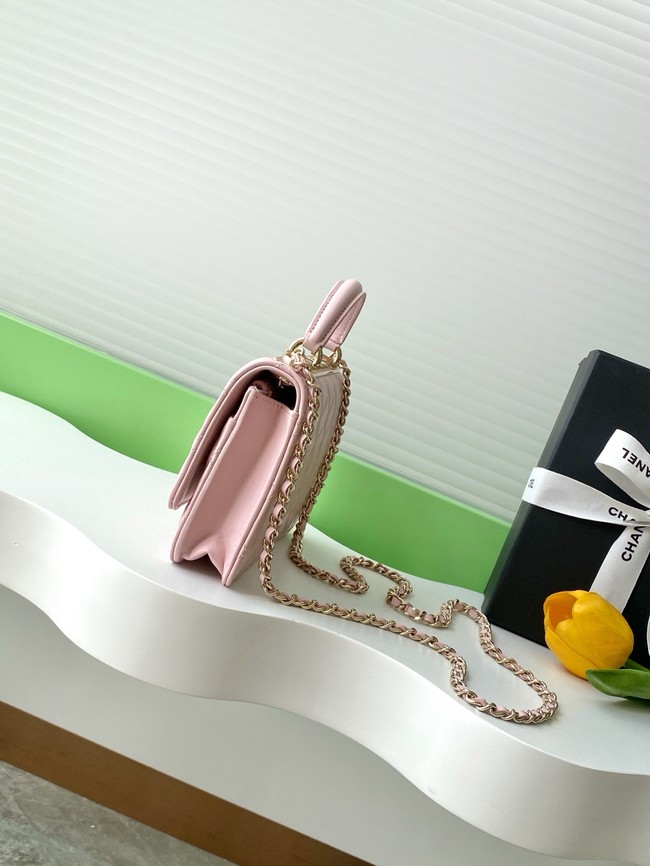 CHANEL Wallet On Chain AP4323 pink