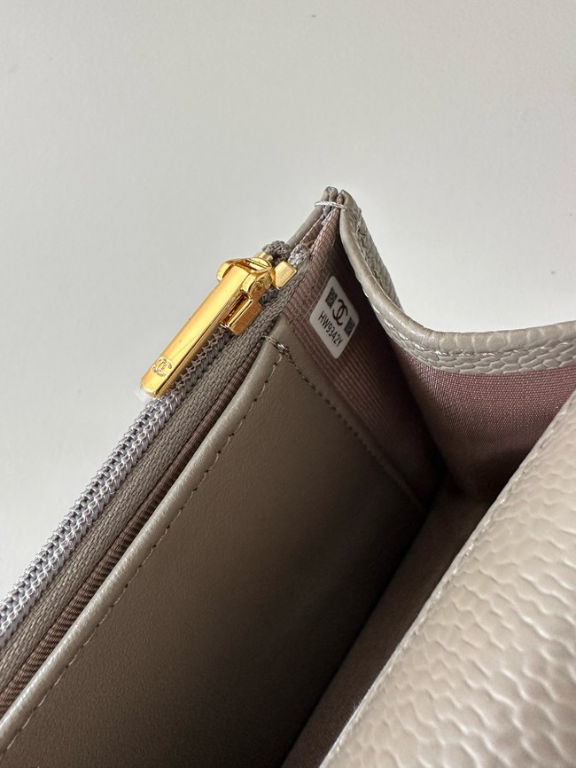 Chanel Classic Wallet On Chain Grained Calfskin AP4241-13