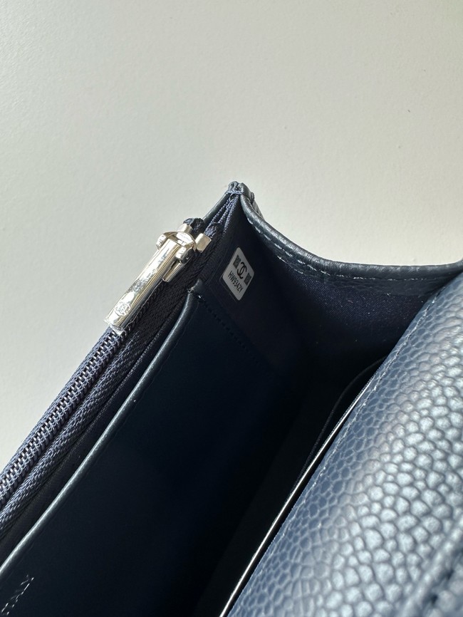 Chanel Classic Wallet On Chain Grained Calfskin AP4241-6