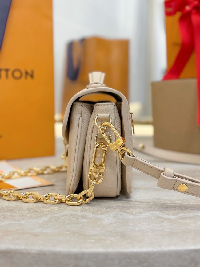 Louis Vuitton NEW Pochette Metis East West M14322 Sand