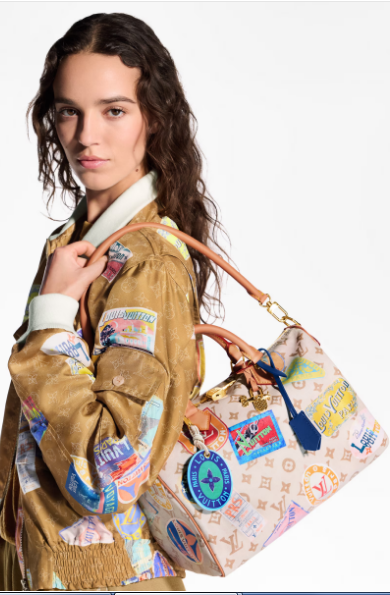 Louis Vuitton NEW Speedy Soft 30 M14587 Monogram Dune