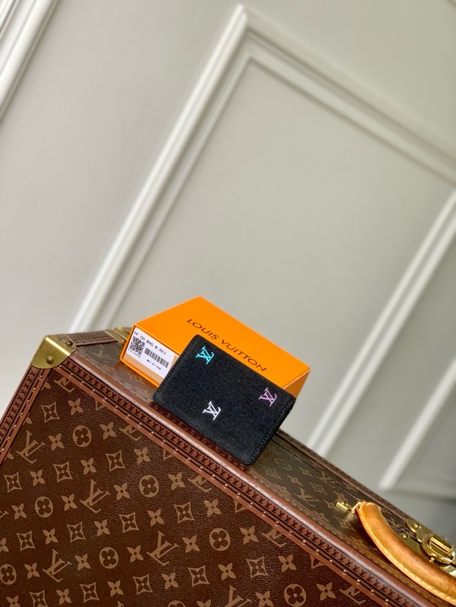 Louis Vuitton Pocket Organizer M14148 black