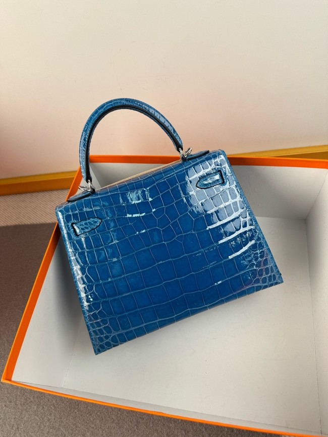 Hermes Kelly Shoulder Bags Nile crocodile leather KL3598-17