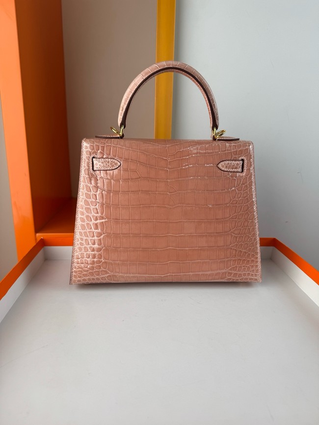 Hermes Kelly Shoulder Bags Nile crocodile leather KL3598-2