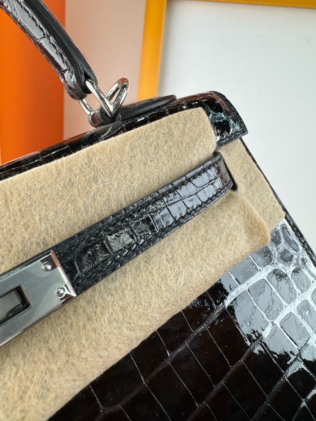 Hermes Kelly Shoulder Bags Nile crocodile leather KL3598-3