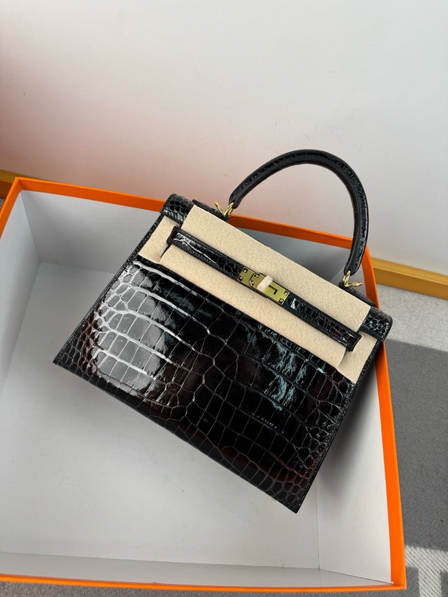 Hermes Kelly Shoulder Bags Nile crocodile leather KL3598-4