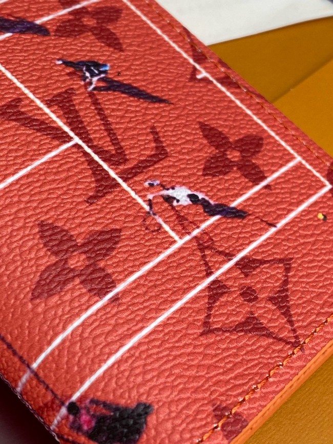 Louis Vuitton Pocket Organizer M14881 Brick Red