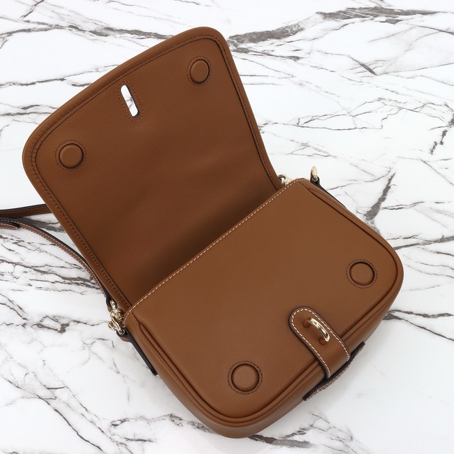 GUCCI GG CANVAS SMALL CROSSBODY BAG 815211 brown