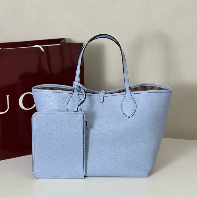 Gucci Totissima large reversible tote bag 839112 blue