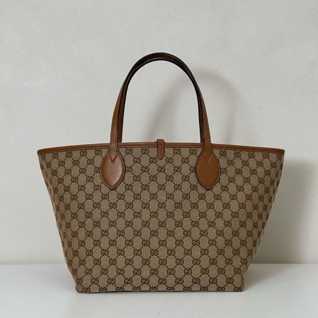 Gucci Totissima large reversible tote bag 839112 brown