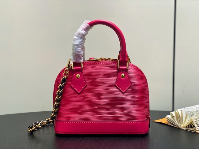 Louis Vuitton Alma Mini LV&I CUSTOMIZABLE K00015 rose