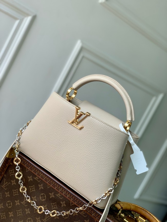 Louis Vuitton Capucines MM M12935 Cream