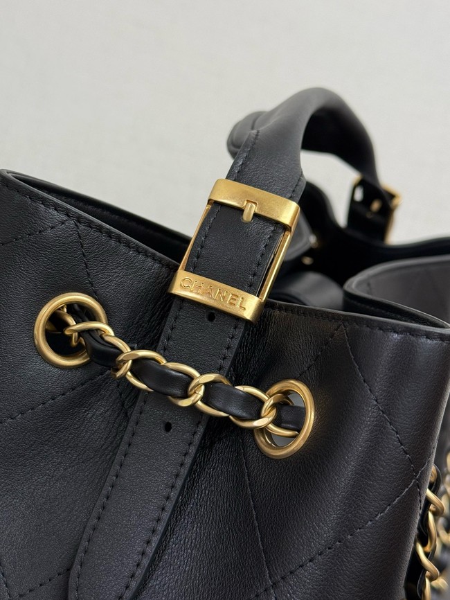 CHANEL Shopping Bag AS5657  Black