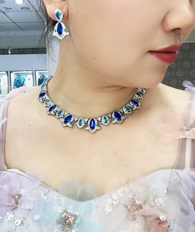 BVLGARI necklace&Earring CE17003