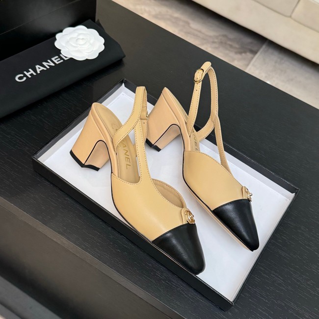 Chanel SLINGBACKS High heels 6.5CM 44977-1