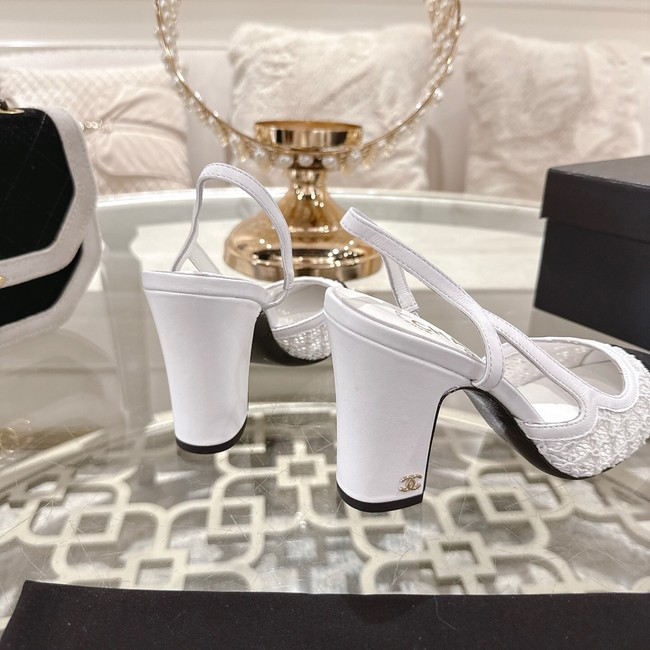 Chanel SLINGBACKS High heels 9.5CM 44976-2