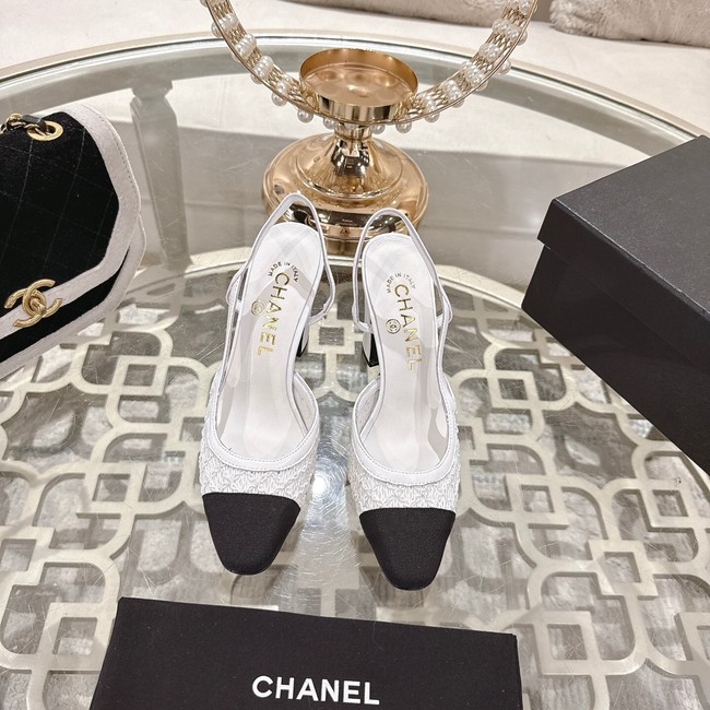 Chanel SLINGBACKS High heels 9.5CM 44976-2