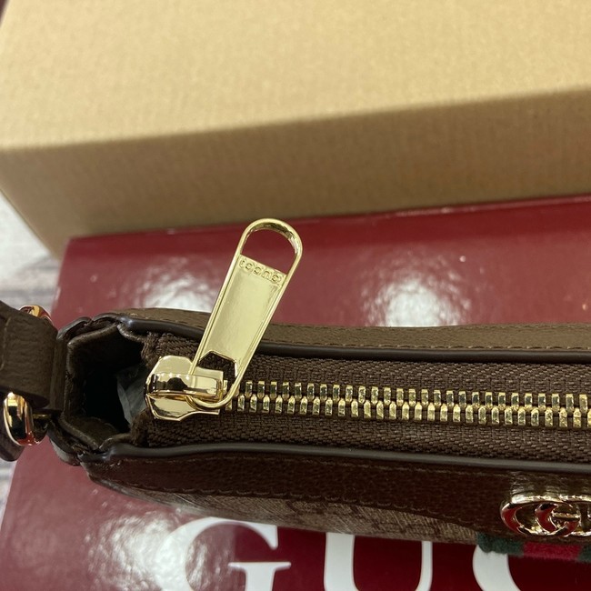 GUCCI Ophidia mini shoulder bag 838465 brown