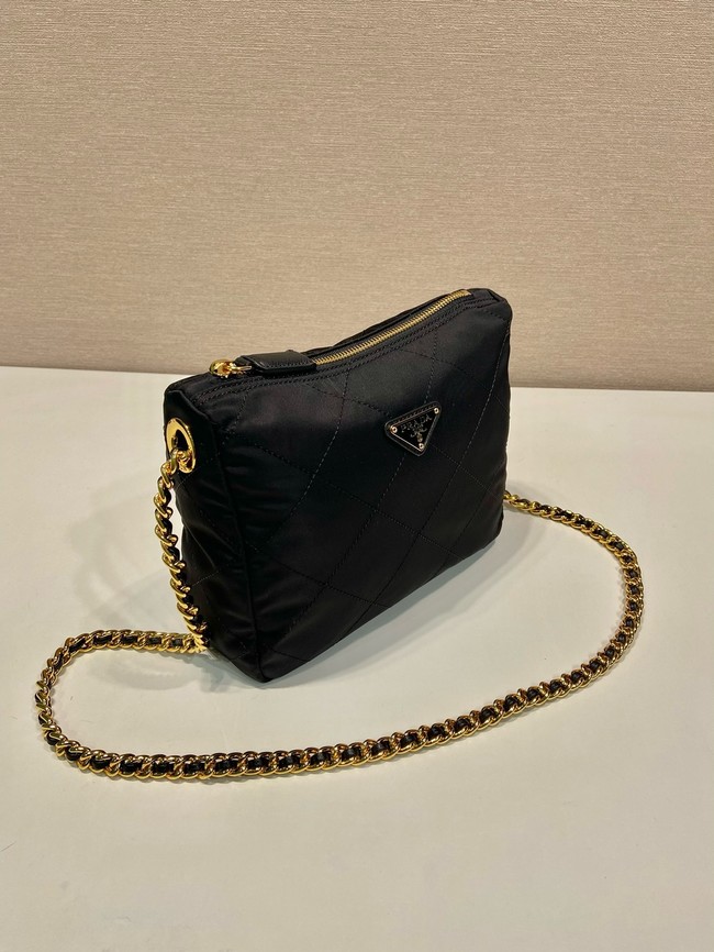 Prada Re-Edition nylon shoulder bag 1BD646 black