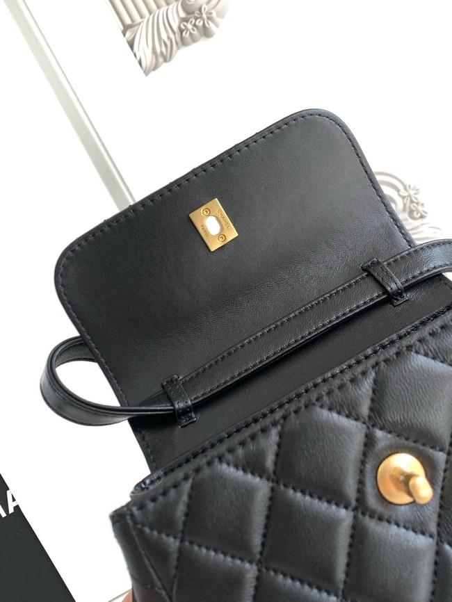 Chanel MINI FLAP BAG AS4679A BLACK