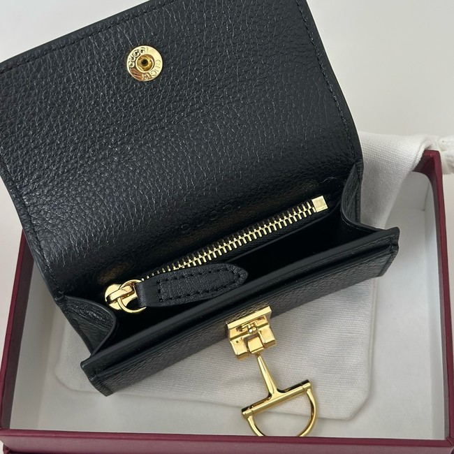 Gucci Softbit card case 828148 black