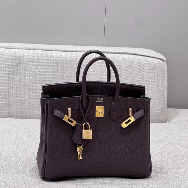 Hermes Birkin Bag Leather togo 5569 Chocolate
