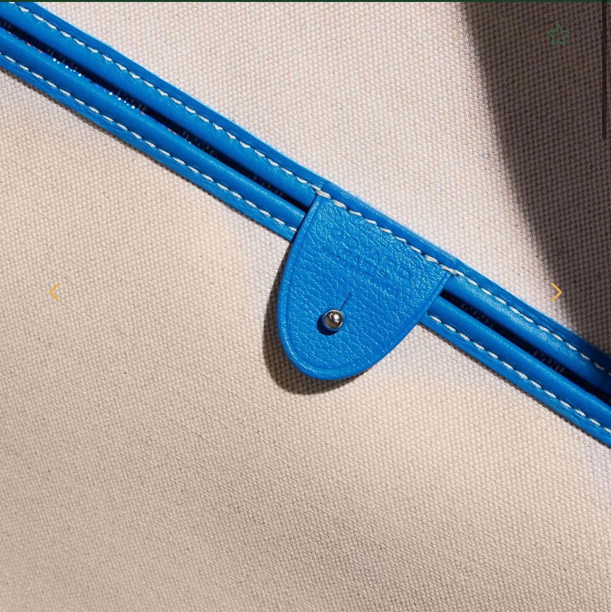 Goyard Artois GM Original Leather Bag G80945 Royal blue