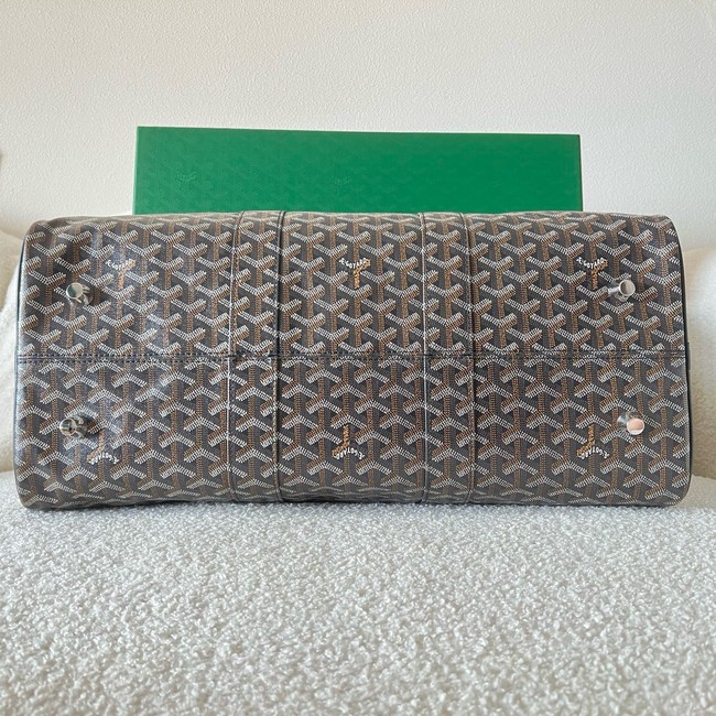 Goyard Calfskin Leather Travel Bag 55699 black