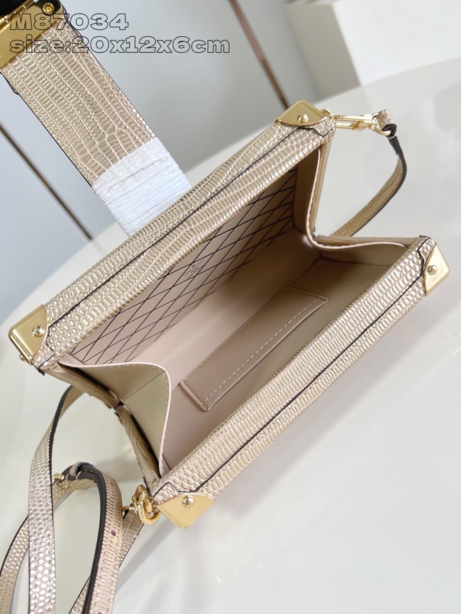 Louis Vuitton Petite Malle M85818 Cream